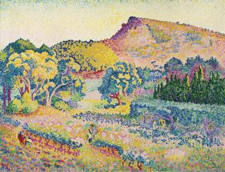 Henri-Edmond Cross - Paysage Avec Le Cap Nègre