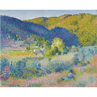 Henri Edmond Cross - Paysage De La Chaine Des Maures