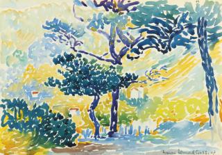 Henri-Edmond Cross - Paysage Provençal