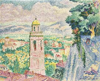 Henri Edmond Cross - Pérouse, Le Campanile De Santa Maria Nuova