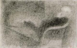 Henri Edmond Cross - Portrait of Camille Pissaro reading