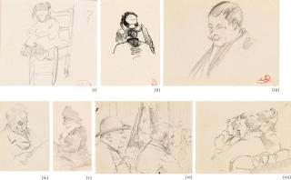 Henri Edmond Cross - Sept Dessins