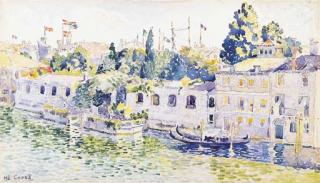 Henri Edmond Cross - Venezia, Palazzo Venier dei Leoni