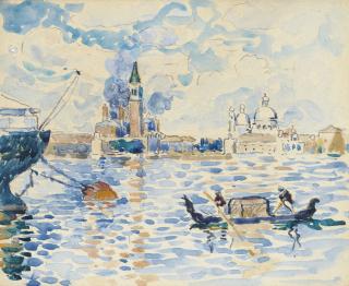 Henri Edmond Cross - Venise, vue du bassin de Saint-Marc