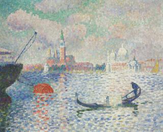 Henri Edmond Cross - Vue du bassin de Saint-Marc 