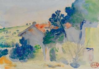 Henri-Edmond Cross - Vue du midi