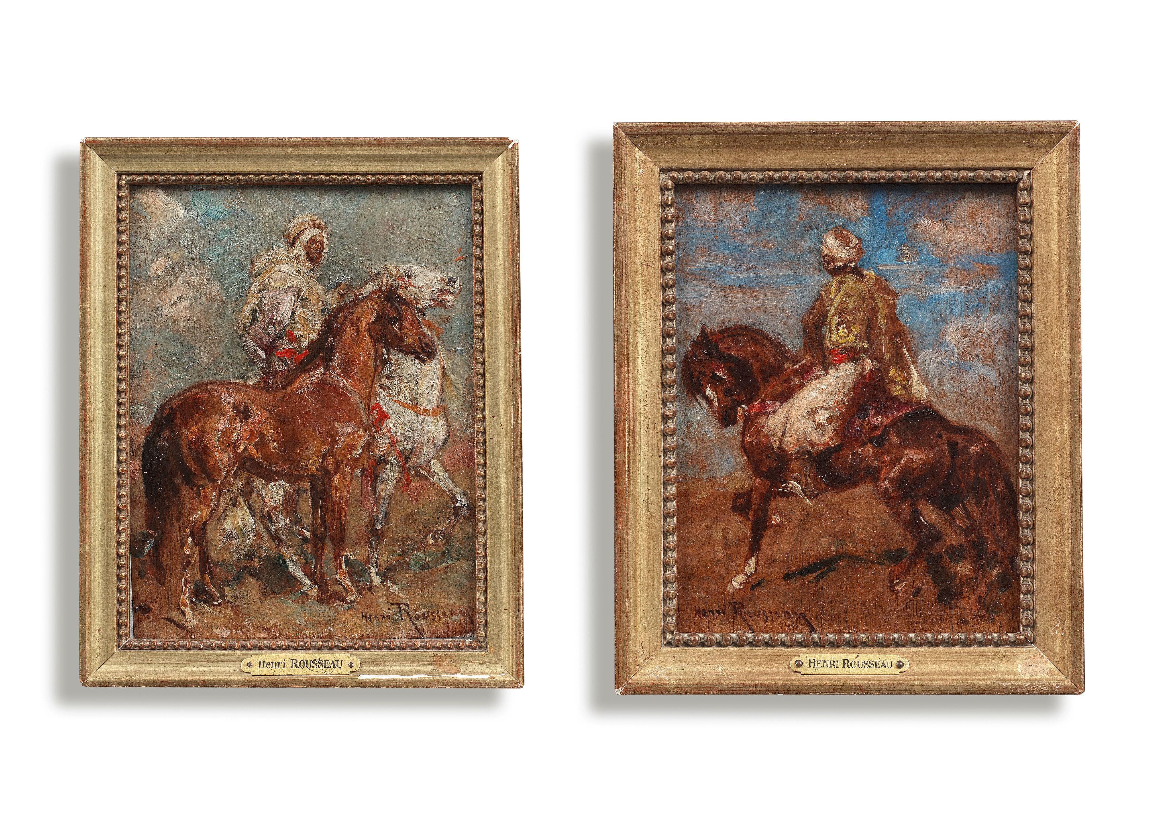 Henri Emilien Rousseau - Arab horsemen