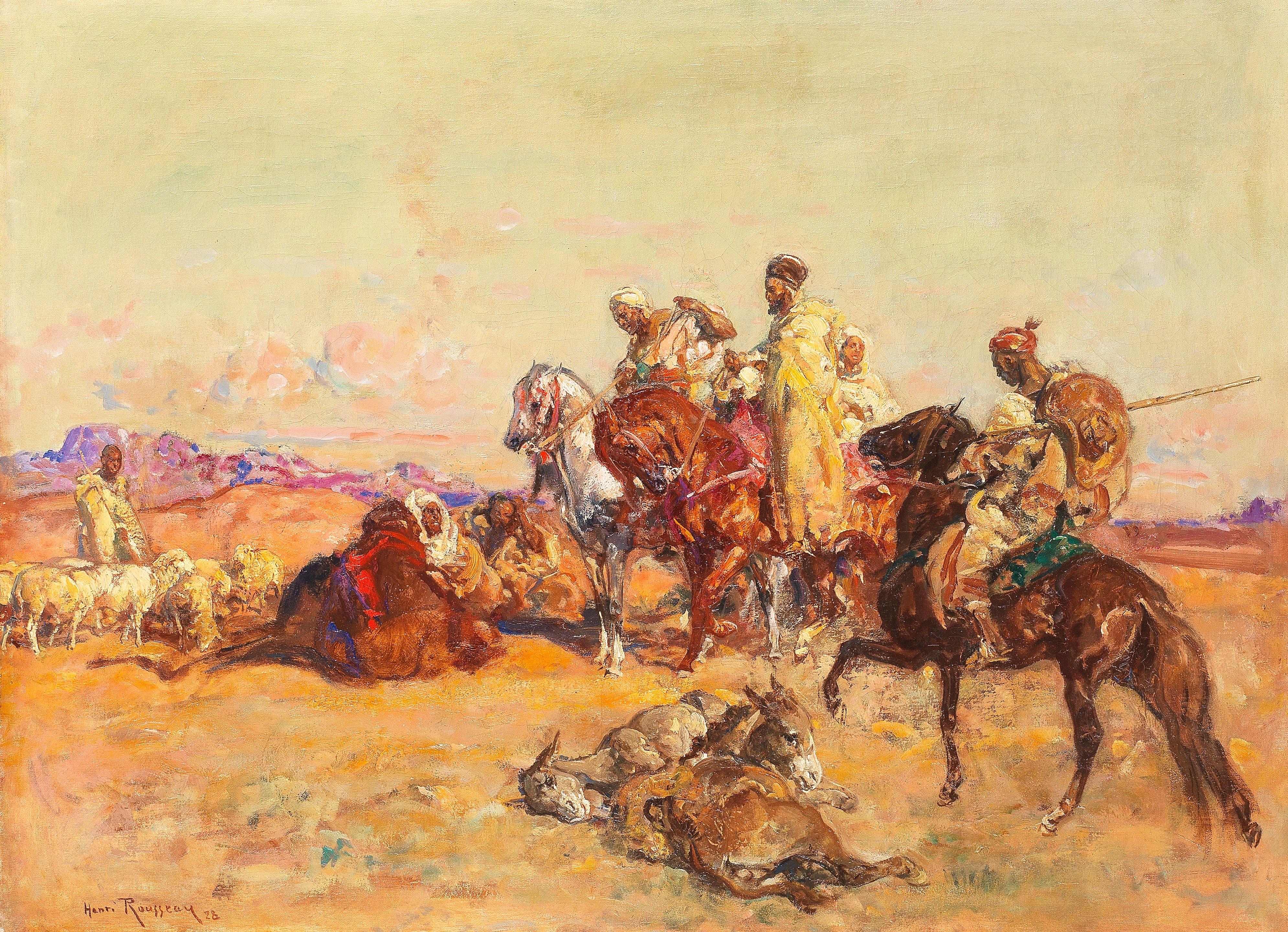 Henri Emilien Rousseau - Chez les pasteurs des hauts plateaux