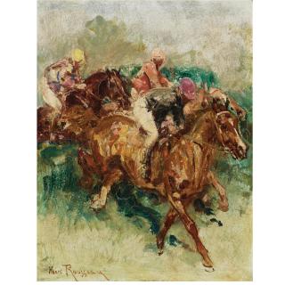 Henri-Emilien Rousseau - French The Race