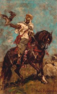 Henri Emilien Rousseau - Le falconnier