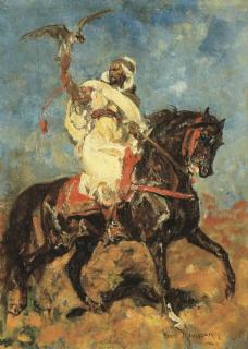 Henri Emilien Rousseau - Le fauconnier