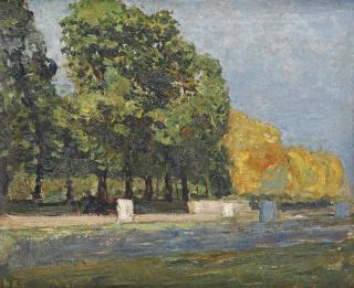 Henri Evenepoel - Landscape with trees and water