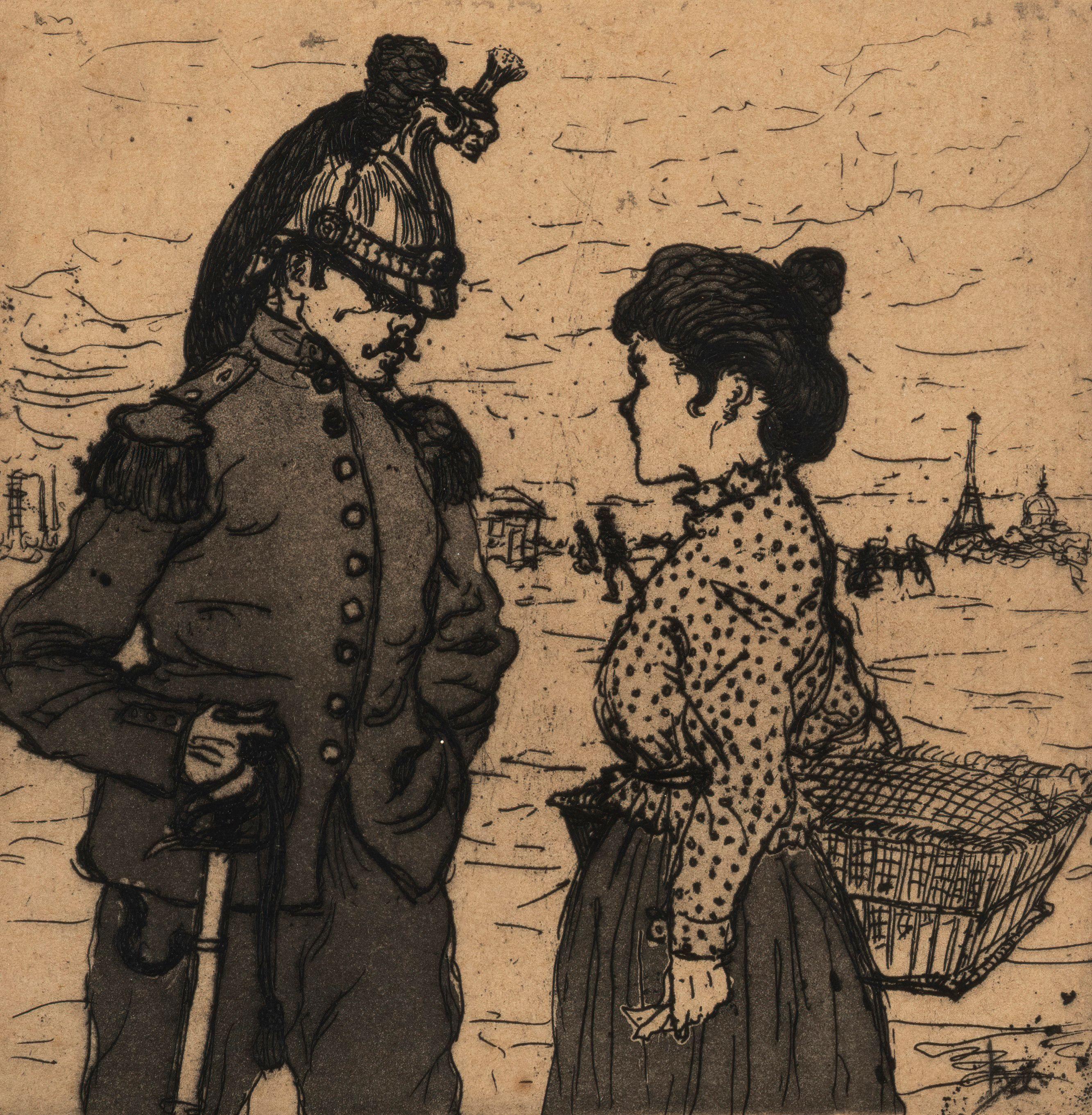 Henri Evenepoel - Le cuirassier