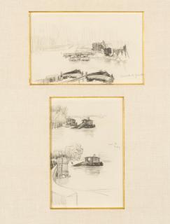 Henri Evenepoel - Passerelle de Grenelle & Quai de Passy