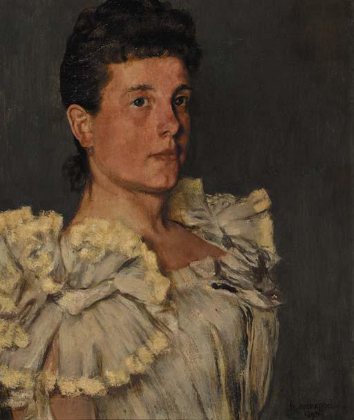 Henri Evenepoel - Portrait of Miss Williams