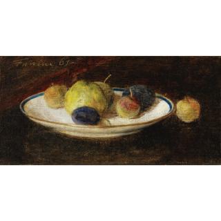 Henri Fantin-Latour - Assiette De Fruits