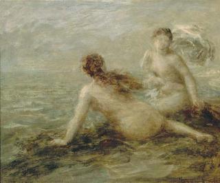 Henri Fantin-Latour - Baigneuses au bord de la mer