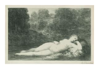 Henri Fantin-Latour - Eau Dormante (Hédiard 173)