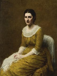 Henri Fantin-Latour - French miss Sarah Budgett