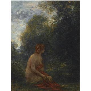 Henri Fantin-Latour - French The Resting Nymph