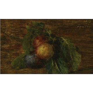 Henri Fantin-Latour - Frencha Still Life With Prunes