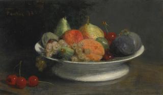 Henri Fantin-Latour - Fruits Dans Un Compotier