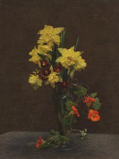 Henri Fantin-Latour - Jonquilles Et Capucines