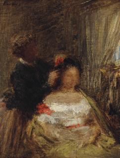 Henri Fantin-Latour - La Coiffeuse