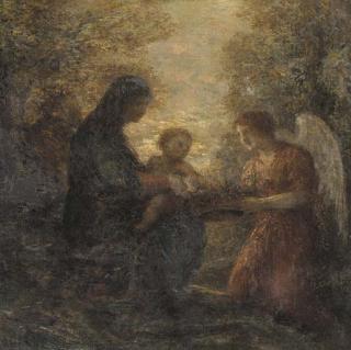 Henri Fantin-Latour - Le Repos de la Sainte Famille