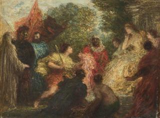 Henri Fantin-Latour - Les Troyens à Carthage