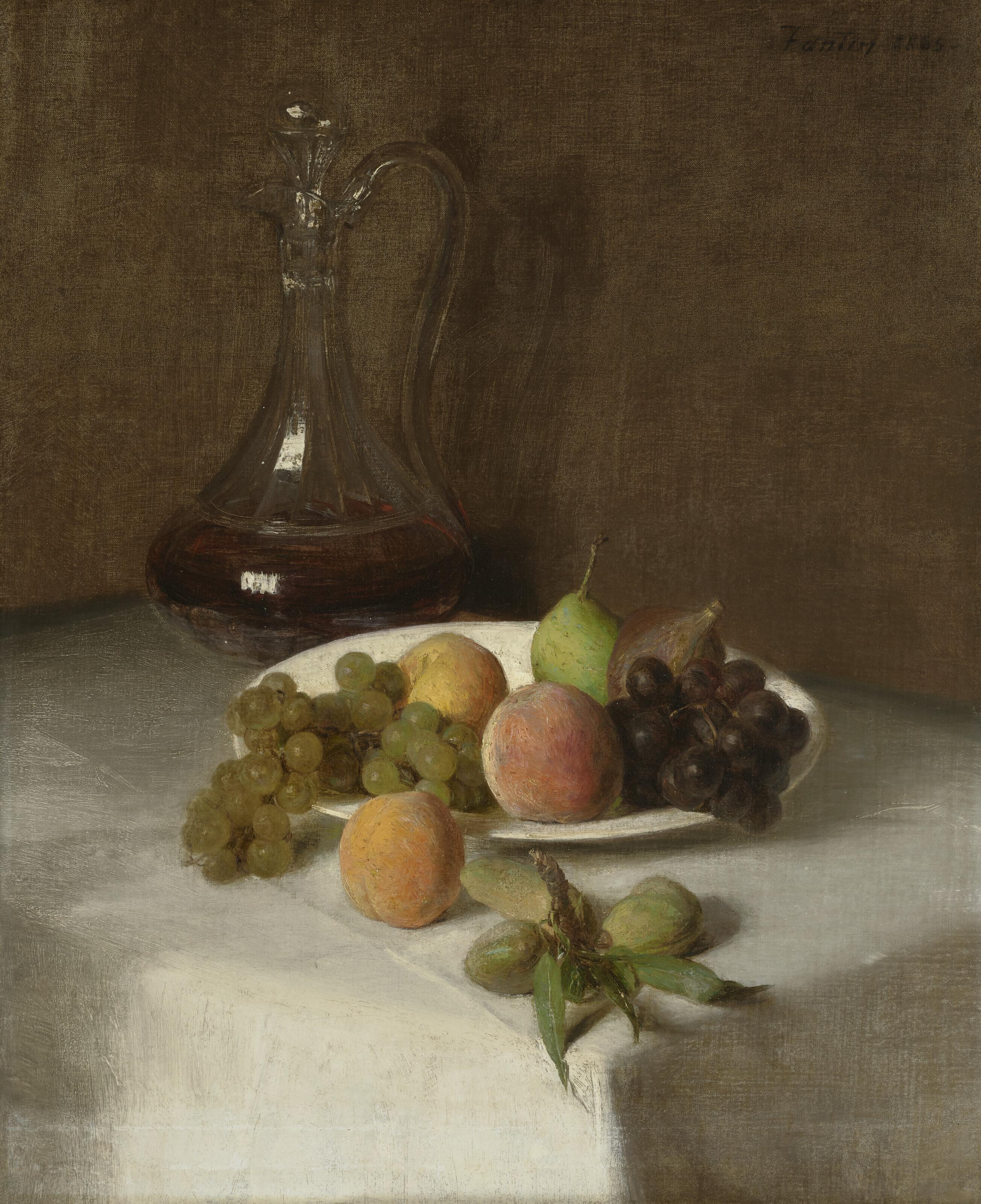 Henri Fantin-Latour - Nature morte à la carafe