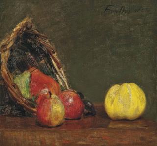 Henri Fantin-Latour - Nature morte à la pomme de Calville