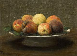 Henri Fantin-Latour - Pêches dans un compotier