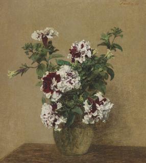 Henri Fantin-Latour - Pétunias doubles