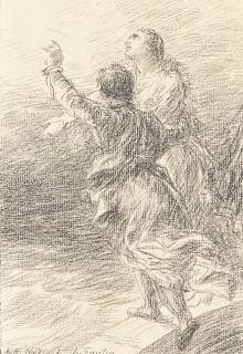 Henri Fantin-Latour - Ravissement de Senta et du Hollandais