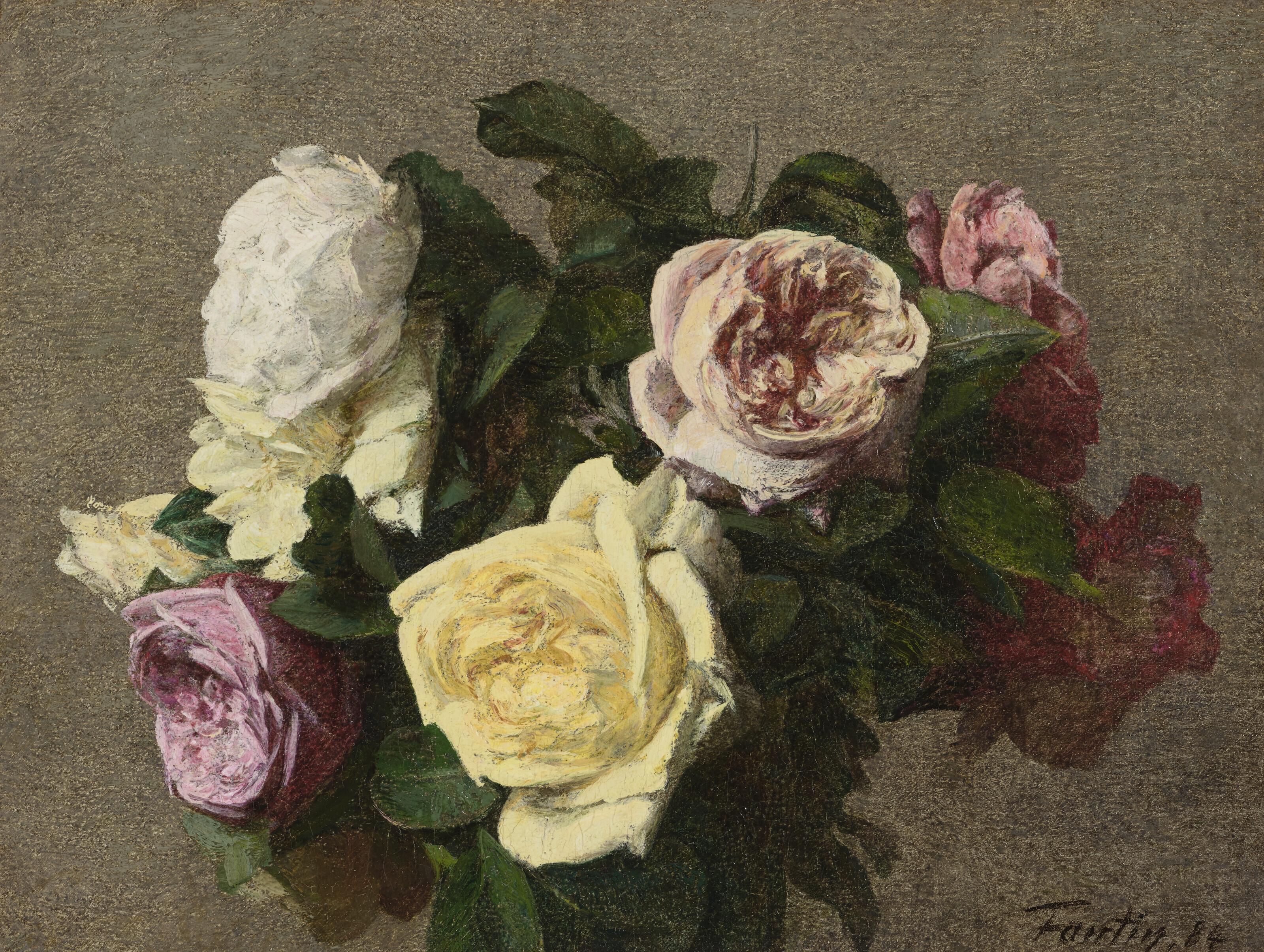 Henri Fantin-Latour - Roses