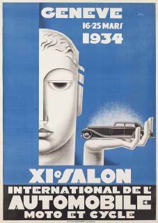 Henri Fehr - Xie. Salon International Del Automobile, Geneve