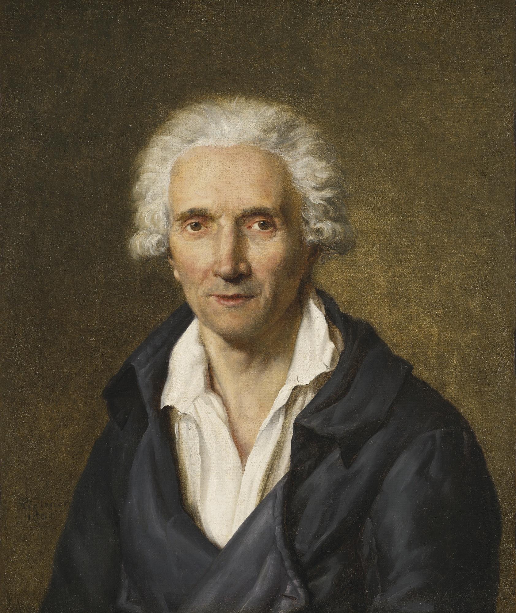 Henri-François Riesener - Portrait Of Jean-Henri Riesener (1734 - 1806), The Artist\'S Father