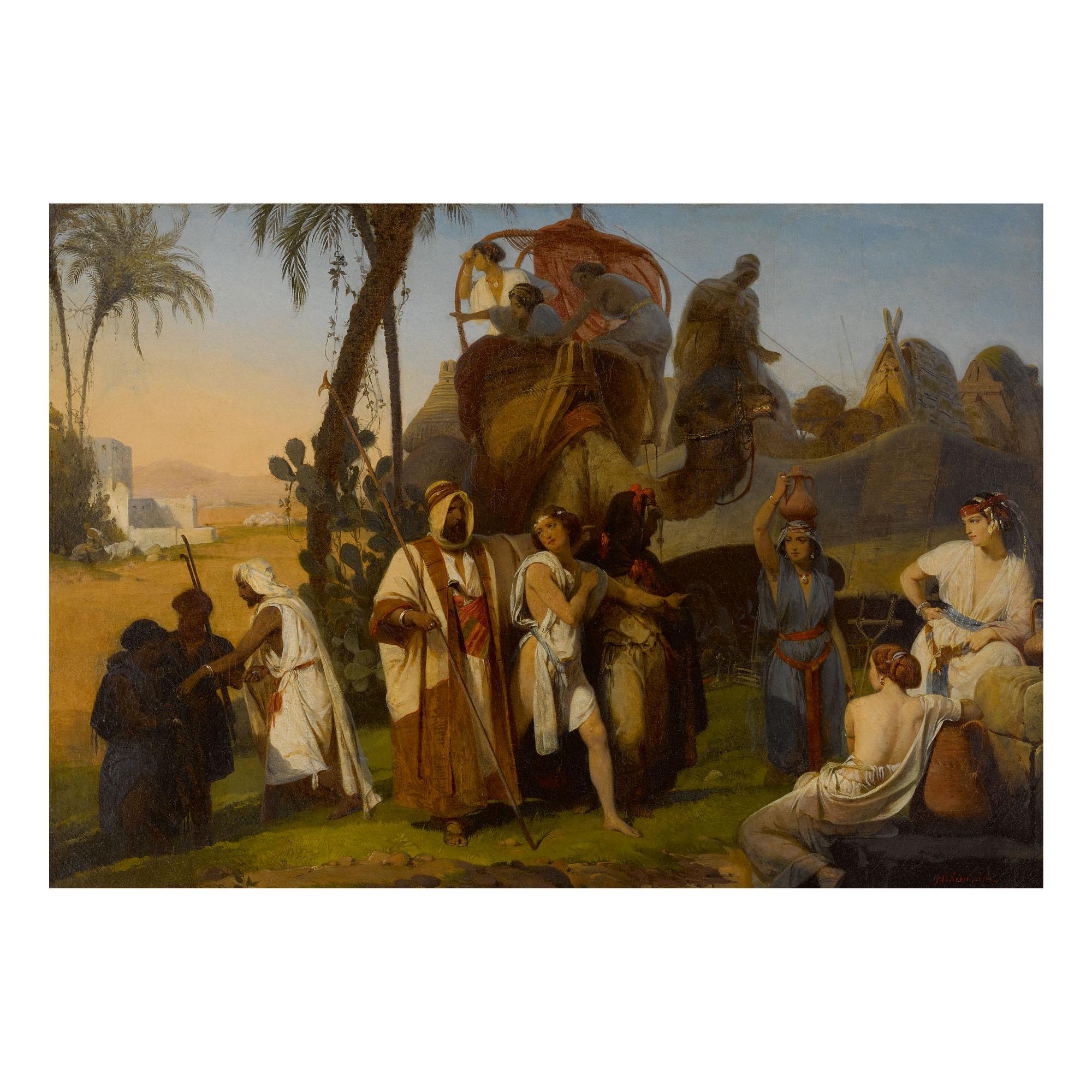 Henri Frédéric Schopin - Joseph Being Sold By His Brothers
