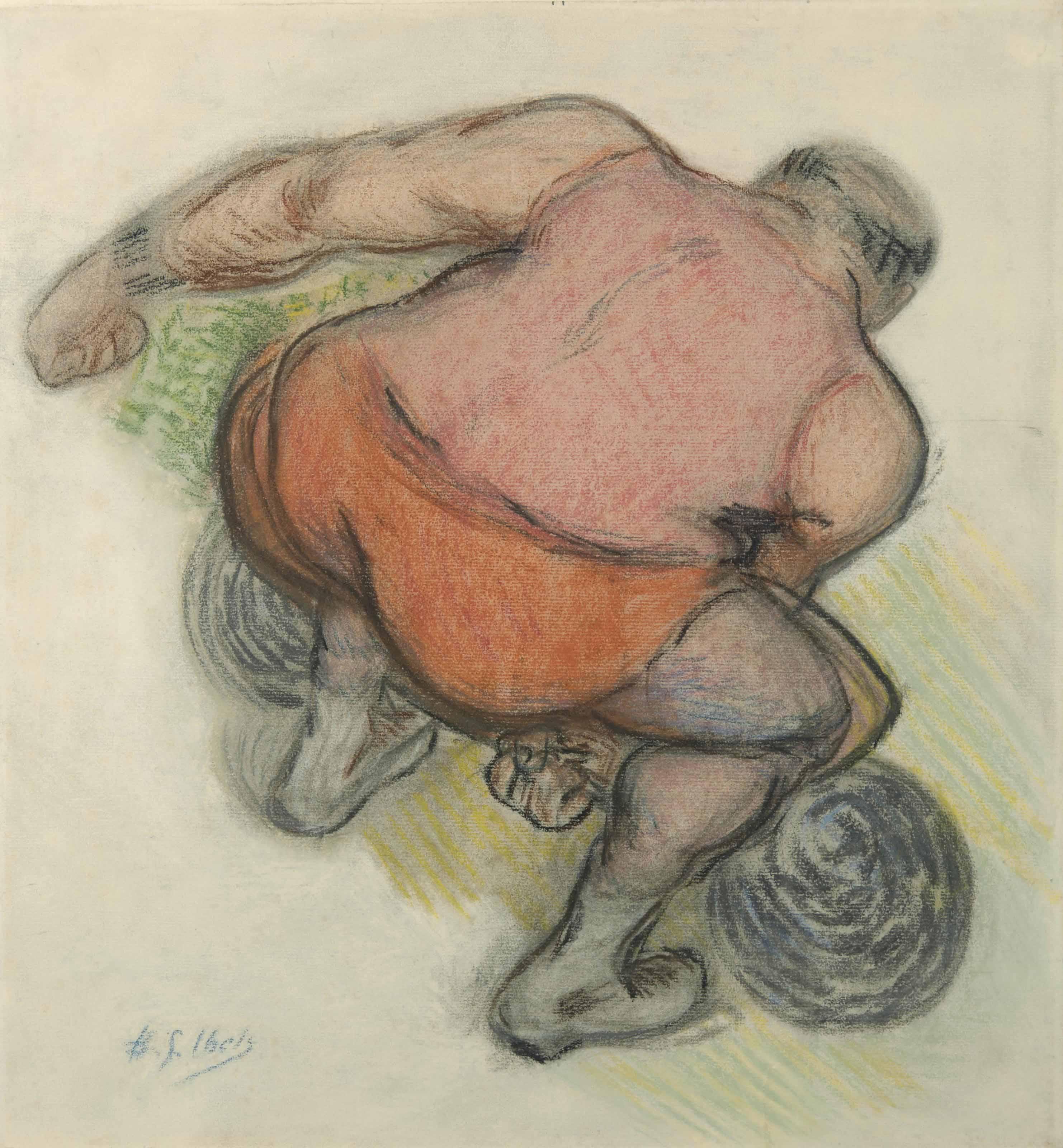 Henri Gabriel Ibels - Étude pour \