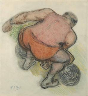 Henri Gabriel Ibels - Étude pour \