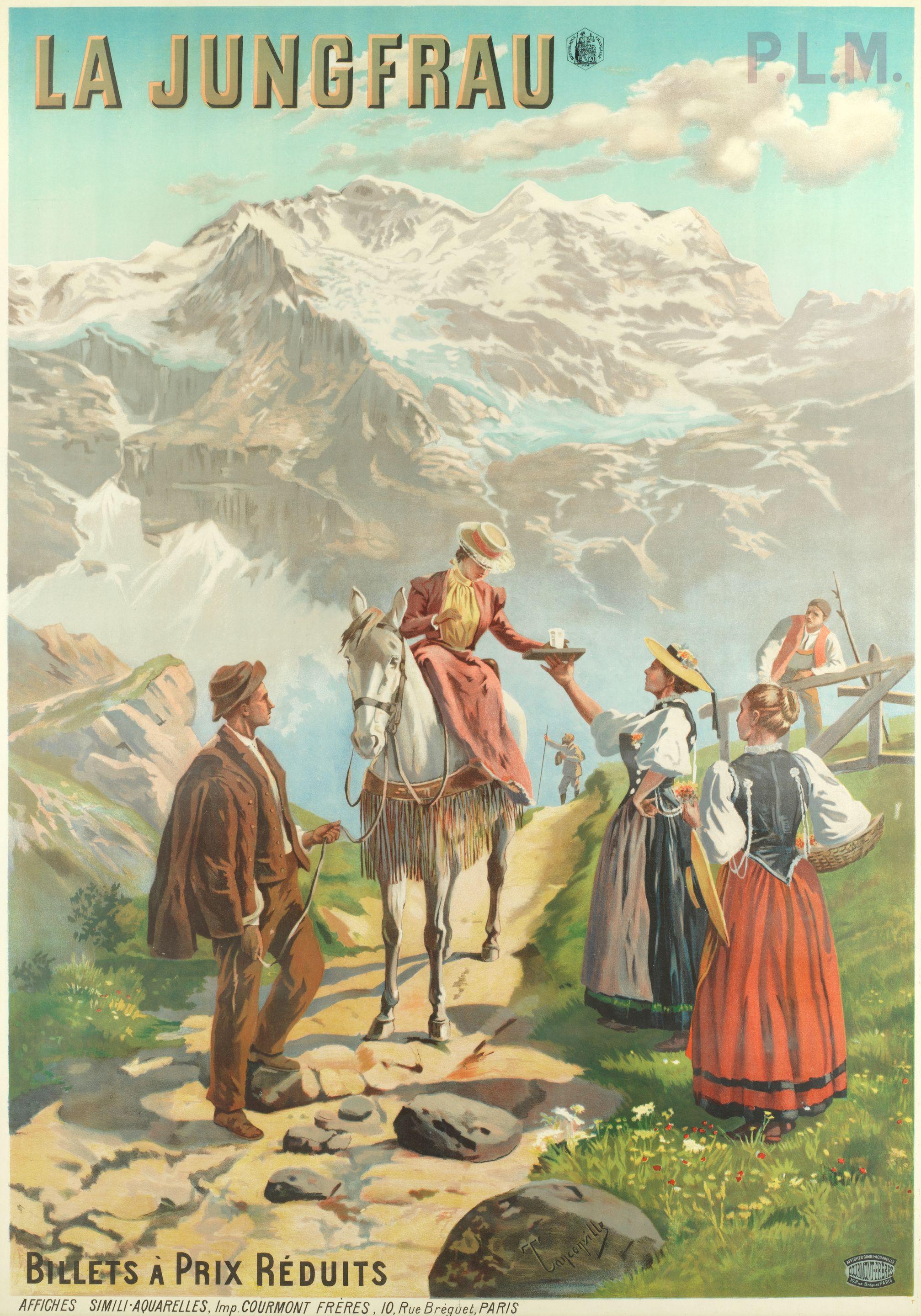 Henri Ganier Tanconville - La Jungfrau, Plm