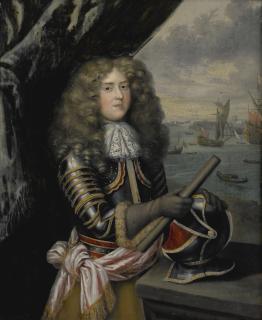 Henri Gascars - Portrait Of A Gentleman Wearing Armor, Possibly George Legge, 1St Baron Dartmouth