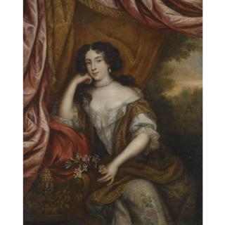 Henri Gascars - Portrait Of A Lady, Said To Be Louise De Keroualle, Duchess Of Portland