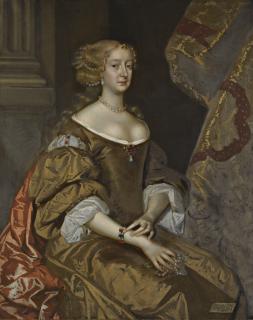 Henri Gascars - Portrait Of Lady Diana, Countess Of Ailesbury (C.1631-1689)