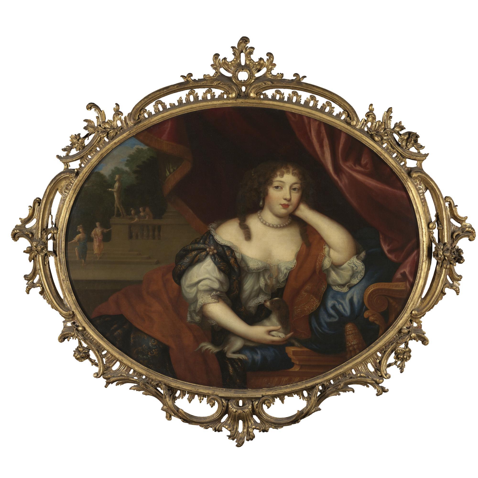 Henri Gascars - Portrait Of Louise Renée De Penancoët De Kéroualle, Duchess Of Portsmouth And Aubigny