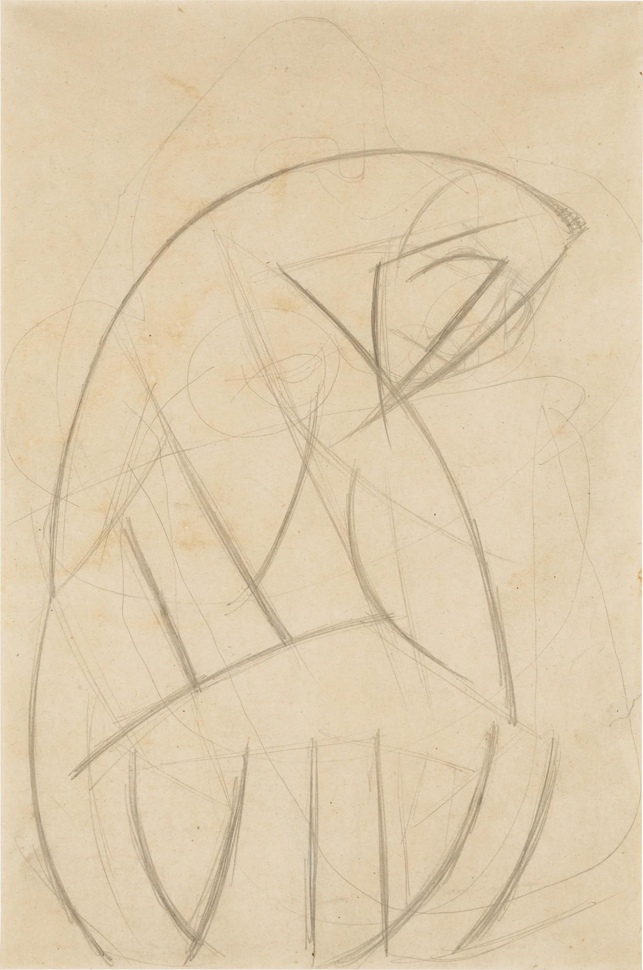 Henri Gaudier-Brzeska - Bird Pluming Itself