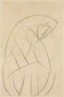 Henri Gaudier-Brzeska - Bird Pluming Itself