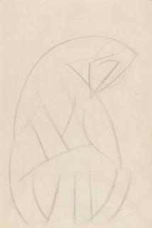 Henri Gaudier-Brzeska - Bird Pluming Itself