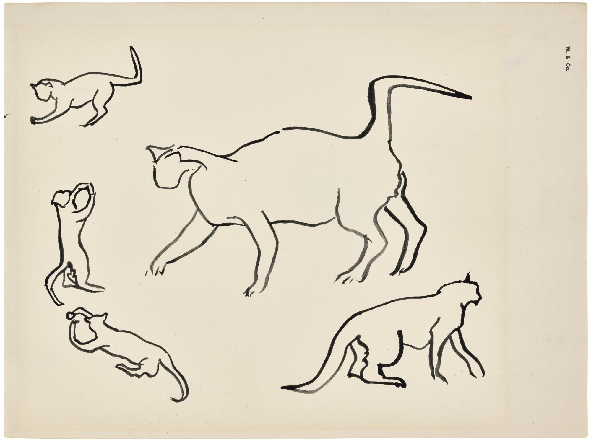 Henri Gaudier-Brzeska - Cats
